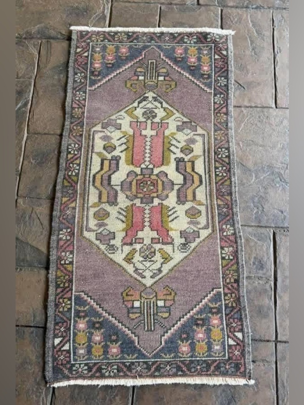 Vintage Turkish rug